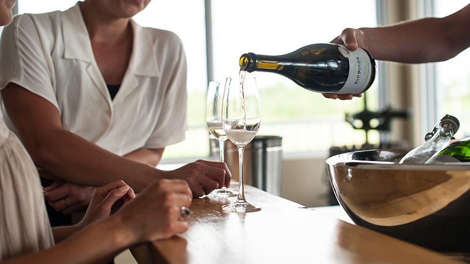 Blomidon Estate Winery tasting